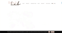 Desktop Screenshot of beautylab.dk