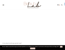 Tablet Screenshot of beautylab.dk