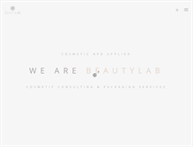 Tablet Screenshot of beautylab.gr