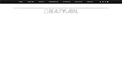 Desktop Screenshot of beautylab.nl